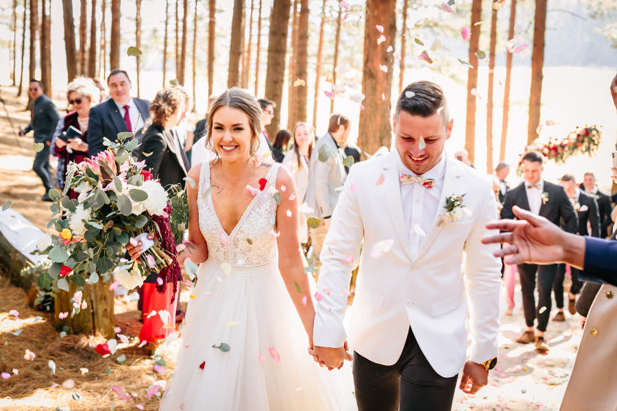 Megan & Piet's Woodland Wedding at Bellwood